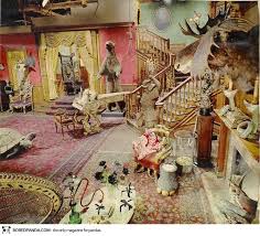 Pink Addams Family Living Room Addams Family House Addams Family Tv Show Addams Family