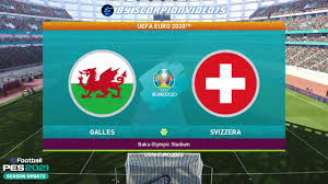 La partita di calcio tra galles e svizzera si gioca il 12/06/2021 alle 13:00 nello stadio baku olympic stadium di baku e fa parte di. Pes 2021 Galles Vs Svizzera Euro 2020 Fase A Gironi Baku Olympic Stadium Youtube
