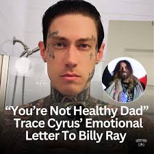 Trace Cyrus wrote a heartbreaking open letter to his adoptive father, Billy  Ray, after his Liberty Ball performance, which left fans stunned. Read the  full letter in the comments.