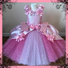 Luxury Pink Princess Cinderella Aurora Costume Tutu Dress Etsy Princess Tutu Dresses Princess Dress Kids Princess Dress