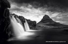 صورة مميزة للمصور عبدالمجيد الجهني حائط صور تصوير طبيعة احادي Waterfall Outdoor Water