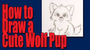 This lesson is a bit more advanced, but if your younger artists are up for the challenge. How To Draw A Cartoon Wolfpup Youtube