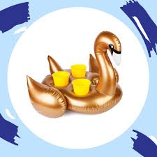 Floating drink holder personalize customize floating can or bottle ring tumbler drink floating pool cup holder lake float river beer. These Drink Pool Floats Make Summer Lounging Even Easier Brit Co