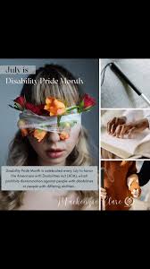 Celebrating Disability Pride Month is a great way to show support, educate  yourself and others, advocate for more inclusive and accessible society.  #celebrate #supportpeoplewithdisabilities #awareness ...