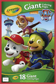 Crayola Reuze Kleurplaten Paw Patrol Bol Com