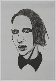 Marilyn Manson & Lou Brutus last night #marilynmanson