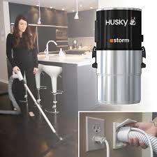 35′ comet central vacuum kit with hose power head 7. Husky Storm Central Vacuum System With Electric Power Head Kit Costco