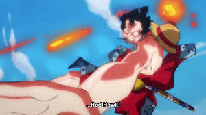 Maybe you would like to learn more about one of these? Best One Piece Luffy Red Hawk Gifs Gfycat