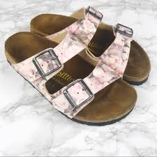 Birkenstock Papillio Footbed Sandals Floral 36