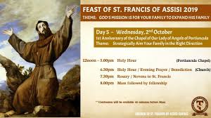 There he had a dream in which god told him he had it all wrong and told him to return home. Celebrations Of St Francis Of Assisi In Malesia