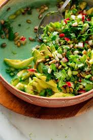 Fresh Herbed Avocado Salad Recipe Cookie And Kate Recipe Avocado Salad Recipes Salad Recipes Avocado Salad
