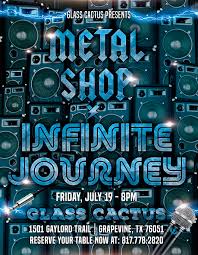 Texas always finds a way to impress, and the gaylord texan resort & convention center is no exception. Infinite Journey And Metal Shop Rock Glass Cactus Glass Cactus Jul 19 2019 8 00pm