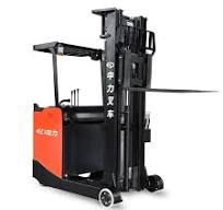 EP Equipment Stand-On Electric Reach Truck CQD15S 1.5Ton Reach Forklift  Truck