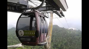 Sebuah jambatan melengkung pejalan kaki yang terpanjang di dunia. Malaysia L Amazing View At Langkawi Cable Car Youtube