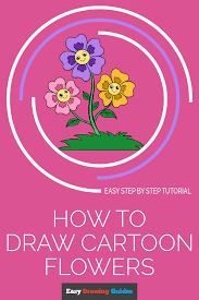 How To Draw Cartoon Flowers Easy Step By Step Drawing Guides A solution to this problem is to create a grid of guidelines. how to draw cartoon flowers easy step