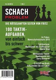 Im expertenmodus seiten zum zusammenfügen markieren. Schach Problem 03 2018 Bucher Orell Fussli