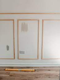 Below are 20 best pictures collection of wall panelling diy photo in high resolution. How To Easy Diy Wall Panelling Gemma Louise