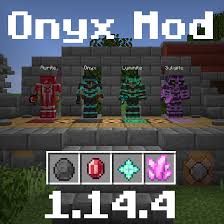 скачать мод на майнкрафт 1 12 2 на новые руды Onyx Mod Novye Rudy 1 14 4 1 12 2 Skachat Mody Dlya Majnkraft