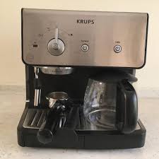 Combined coffee maker and espresso maker. Krups Coffee Maker And Espresso Machine Combination Home Appliances On Carousell