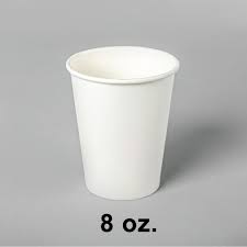 White Paper Coffee Cups 8 Oz 1000 Case Ez100 Com