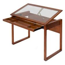 Studio Designs Ponderosa Glass Top Drawing Table Completely Gorgeous In Person And You Can Affix A Flat Light Ligh Drafting Table Drawing Table Drawing Desk