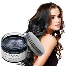 This hairstyle has a lot of braids and curls. Temporary Hair Color Wax 4 23 Oz Instant Hairstyle Cream Hair Pomades Hairstyle Wax For Party Cosplay Easy Cleaning Black Buy Online In Cayman Islands At Cayman Desertcart Com Productid 125801322