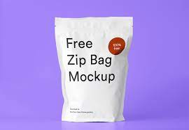 Download Free Zip Bag Mockup Free Mockup Bag Mockup Zipped Bag Packaging Mockup