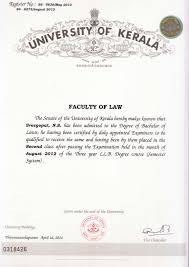 2014apr16 Llb Bachelor Of Laws Degree Certificatef Bachelor Of Laws Law Degree Law
