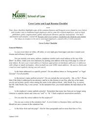 Employment verification letters provide a narrow range of information, including job title, job duties, status and, sometimes, wage information. Cover Letter Checklist George Mason University School Of Law