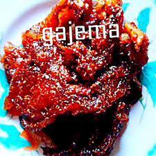 500 gram daging sapi iris tipis 2 butir telur bumbu rendaman: Dendeng Lemak Sapi Sumedang Suet Jerky Gajema