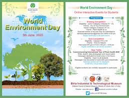 Edsara innovations pvt ltd presents national level painting / drawing competition for kids. Environment Day 2020 Bitm
