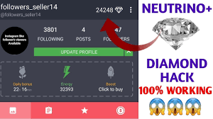 File must be at least 160x160px and less than 600x600px. Neutrino Plus Diamond Hack 100 Working 2019 Youtube