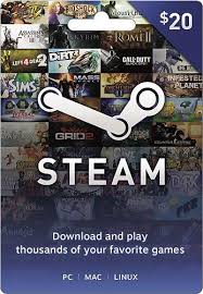 Valve Steam Wallet 20 Gift Card Multi Steam Wallet Posa 20 Best Buy Wallet Gift Card Gift Card Generator Digital Gift Card