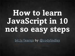 Many people see practice as something boring and repetitive, so they'll often skip it or try to take shortcuts. Learn Javascript The Hard Way Speaker Deck