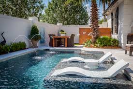 In Pool Furniture And Accessories By Ledge Lounger Stylish Furniture Designed For In Water Use On Small Backyard Pools Pools For Small Yards Small Pool Design