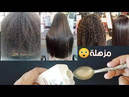 معلقة مزهلة ضعيها فى الشامبو هتخلى شعرك خيوط حرير بدون زيوت ولا كريمات فرد دائم والتجربة خير برهان youtube hair styles hair style