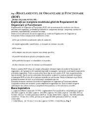 2 al anexei 2 privind organizarea şi funcţionarea cadrului partenerial pentru programarea fondurilor europene destinate unei dezvoltări inteligente, durabile şi incluzive. Rof Model Aplicabil