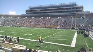 notre dame stadium section 24 rateyourseats com