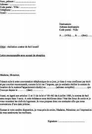 Exemple de lettre de résiliation pour un bail avec préavis de 3 mois. Lettre Type Preavis 2 Mois Logement Hlm Les Lettres Types
