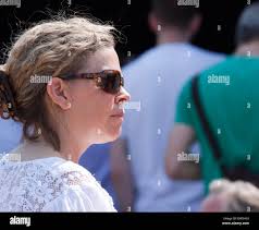 Fiona Siddall nee Kerr manager of Easton Farm Park at the 2013 Maverick  festival held at the park Stock Photo