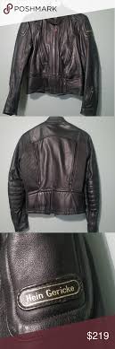 Vintage Leather Motorcycle Jacket Hein Gericke Vintage Jacket By Hein Gericke Echt Lede Vintage Leather Motorcycle Jacket Vintage Leather Jacket Leather Jacket