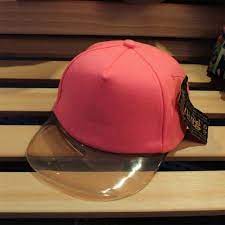 Aliexpress Com Buy Summer Sun Shading Hat Transparent Plastic Hat Brim Cap Hip Hop Cap Baseball Cap Plastic Bill Plain Snapback Hip Hop Cap Hats Snapback Cap