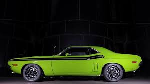 Image result for Dark Green 1971 Challenger
