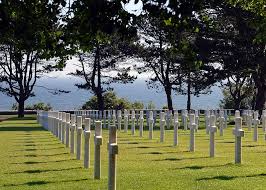Laurent cemetery, established by the u.s. Amerikanische Soldatenfriedhof In Colleville Sur Mer