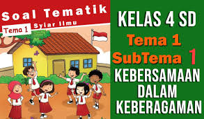 Soal Tematik Kelas 4 Sd Tema 1 Subtema 1 Kebersamaan Dalam Keberagaman Dan Kunci Jawaban Tipstriksib