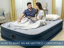 Made with heavy 100% virgin vinyl, the mattress features reinforced corners to make sure that it lasts many years. How To Make Your Blow Up Bed More Comfortable 7 Tips