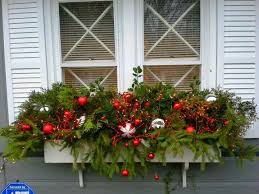 20 Easy Holiday Window Box Ideas Outside Christmas Decorations Christmas Window Boxes Outdoor Christmas Decorations