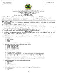 Data masih bersifat mentah, sehingga orang yang melihat atau membacanya belum bisa mendapat suatu informasi yang utuh. Soal Uas Teori Produktif Tkj Kelas Xi 2018