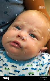 7 months baby hi-res stock photography and images