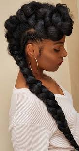 If you are one of those who loves wearing natural hair, i know you will find something for you another one of the most common styles is the weave with an ombre hairstyle. 23 Mohawk Braid Styles That Will Get You Noticed Stayglam